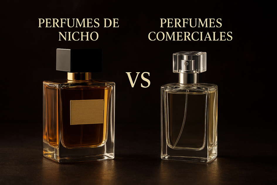 Perfumes de Nicho vs Comerciales: Diferencias, Ventajas y Cuándo Elegir Cada Uno